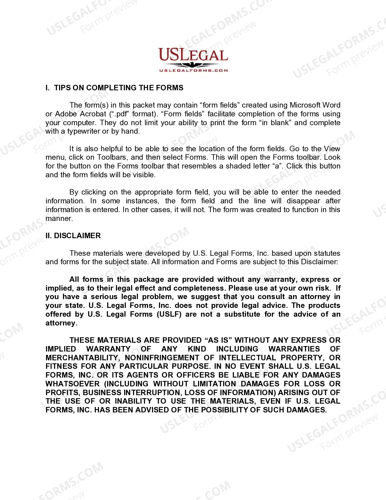 Preview Warranty Deed from Individual to Corporation