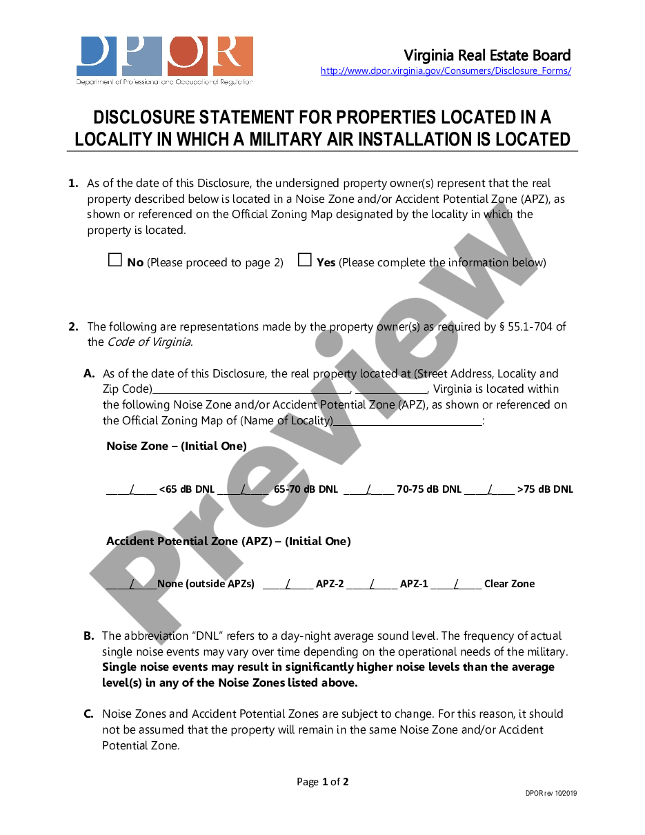 page 7 Residential Real Estate Sales Disclosure Statement preview