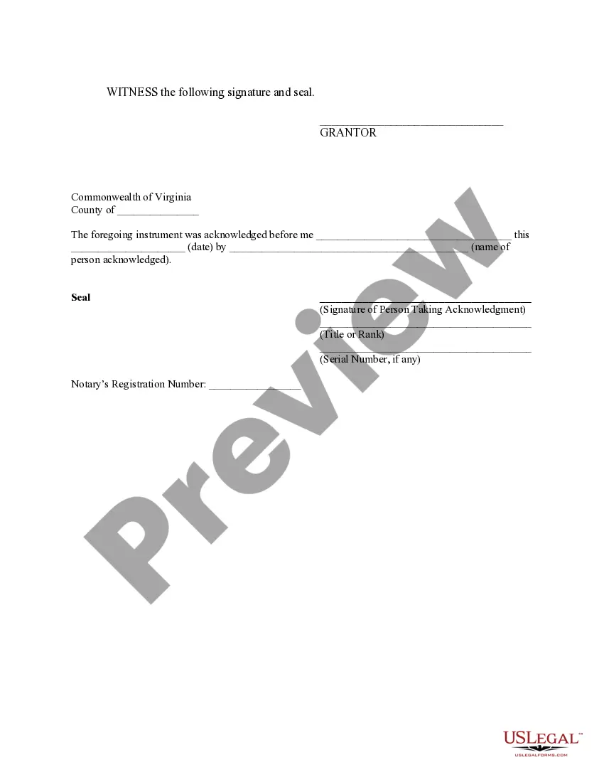 Preview Deed of Gift