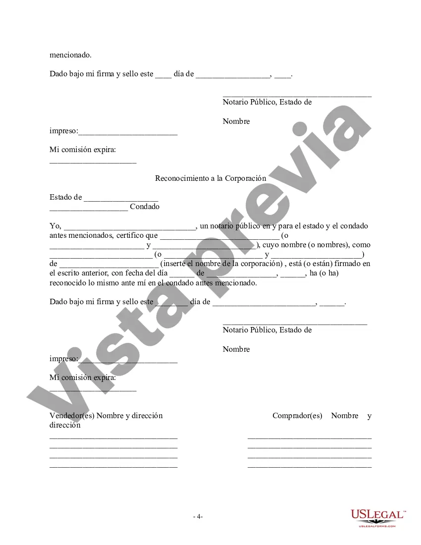 Preview Factura de venta en relación con la venta del negocio por parte del vendedor individual o corporativo
