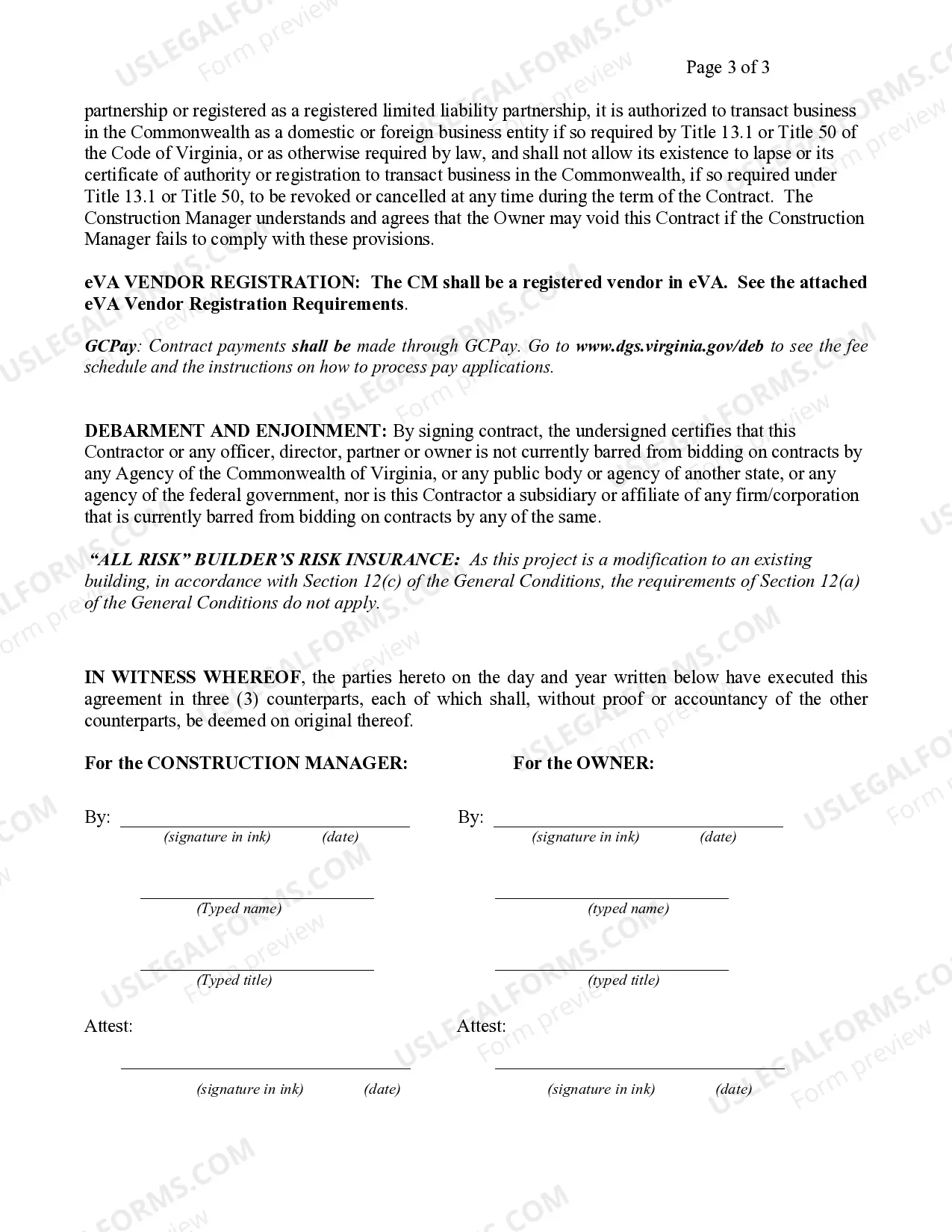 Preview Early Construction Work Package Release