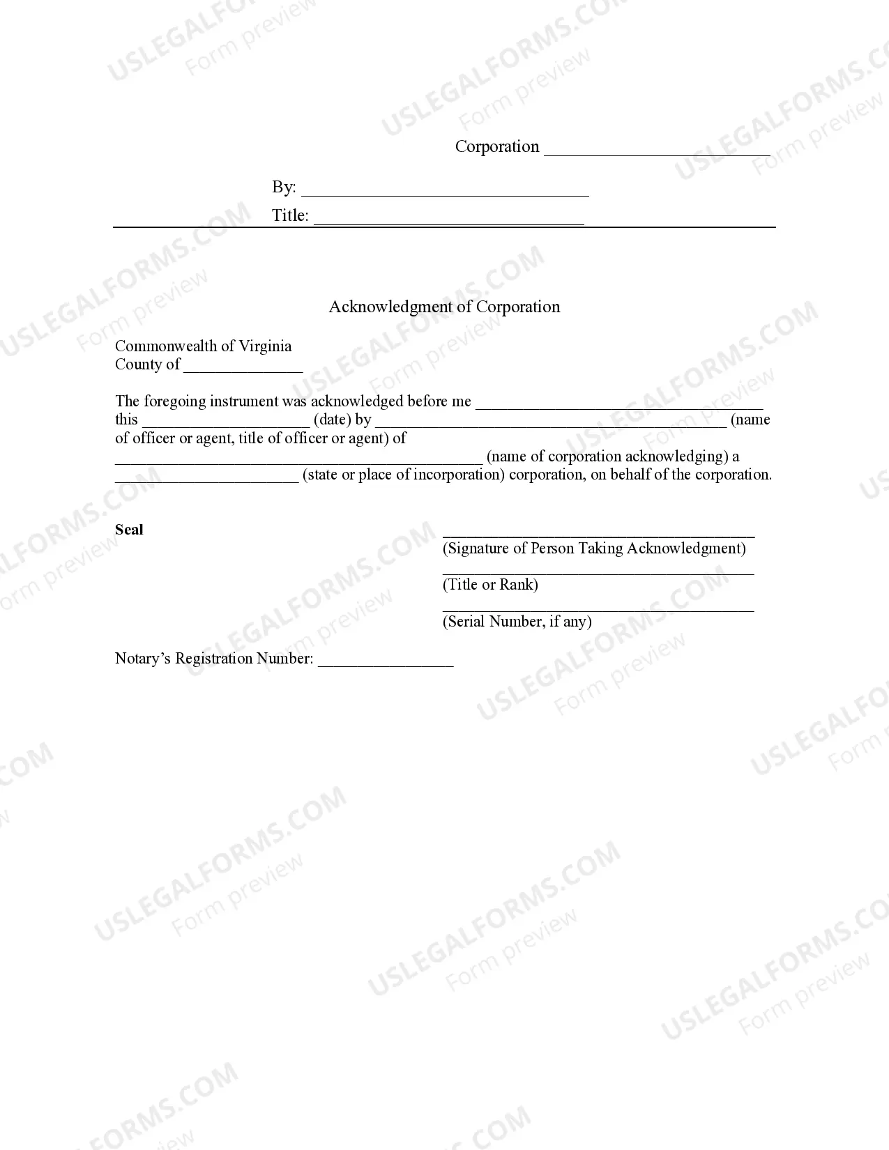 Preview Bill of Sale with Warranty for Corporate Seller