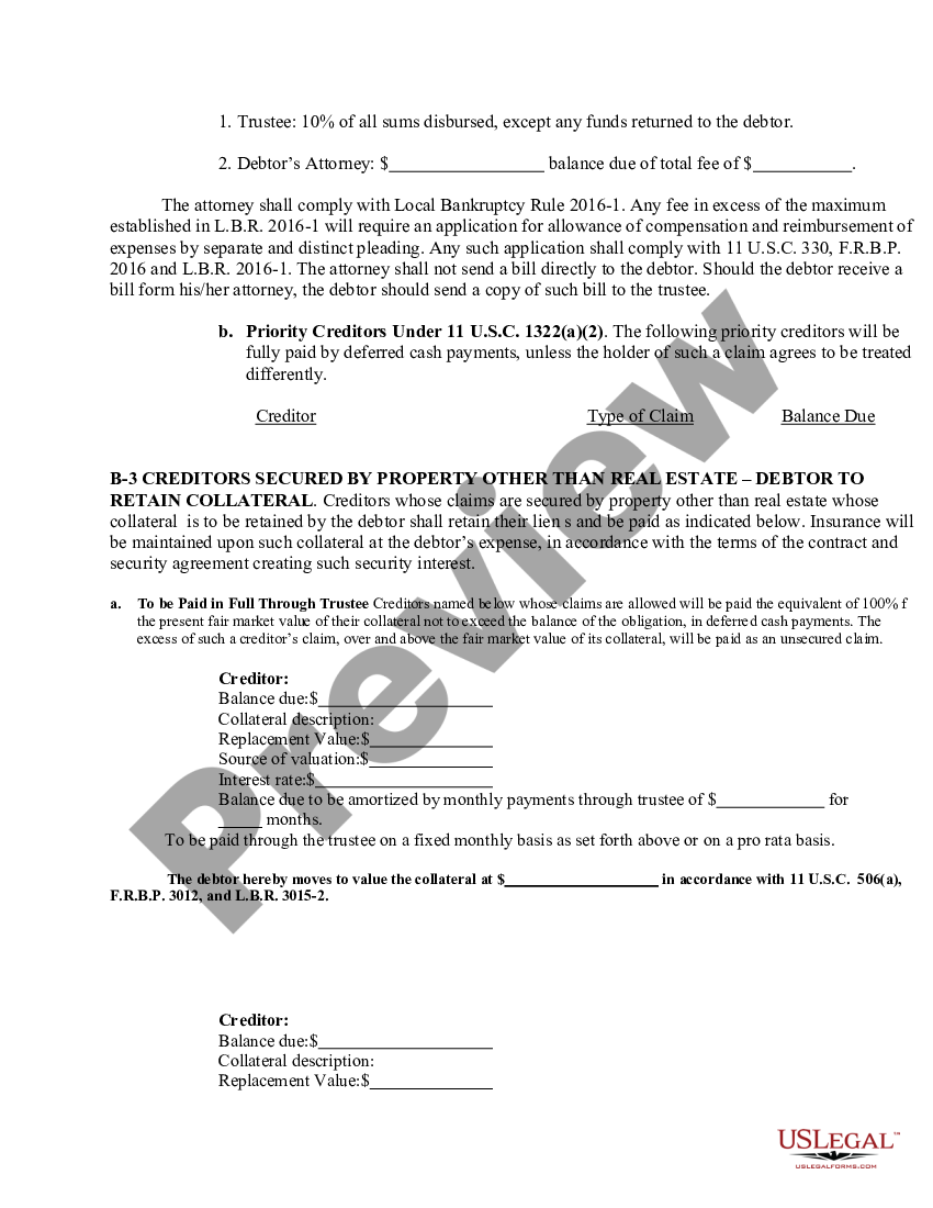 Virginia Chapter 13 Plan and Related Motions | US Legal Forms