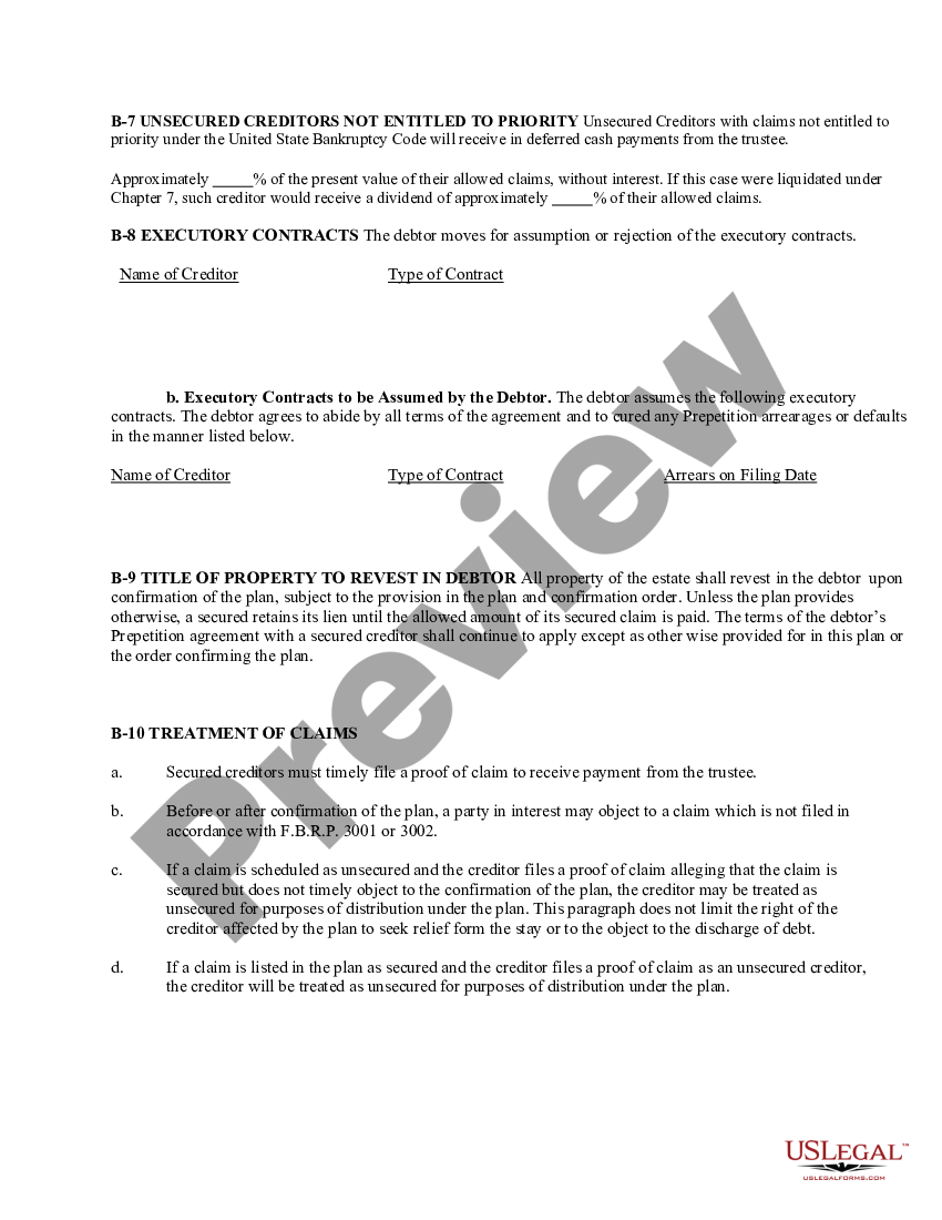 Virginia Chapter 13 Plan and Related Motions | US Legal Forms