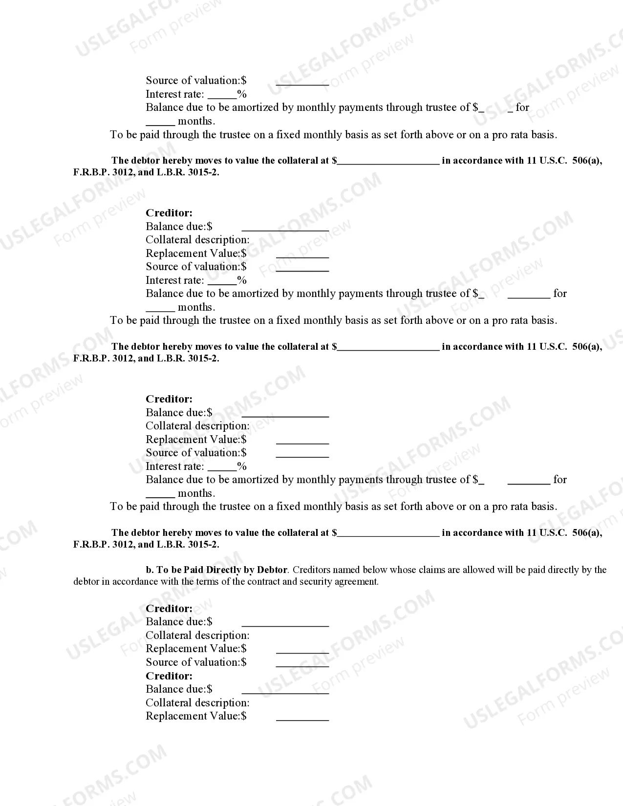 Preview Chapter 13 Plan and Related Motions