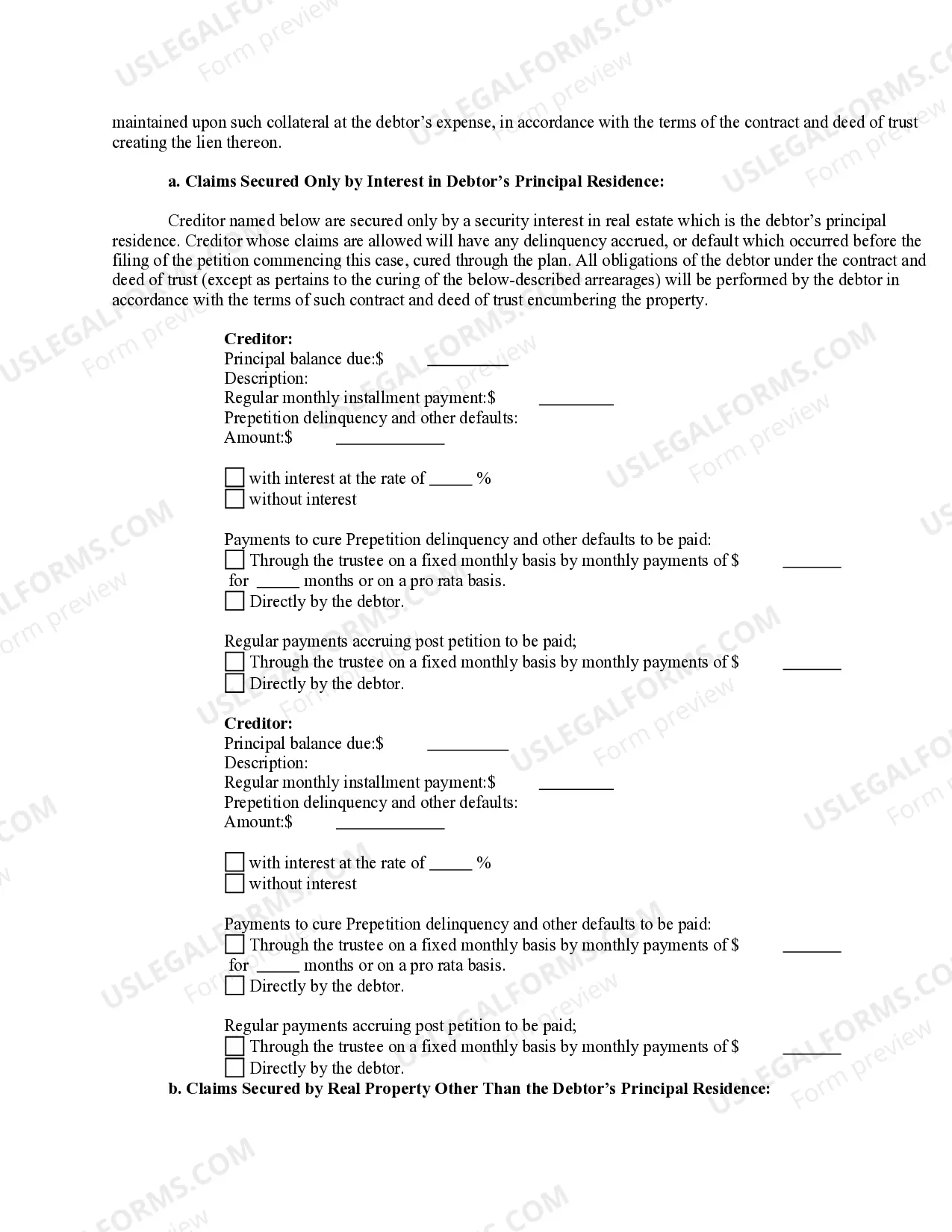Preview Chapter 13 Plan and Related Motions