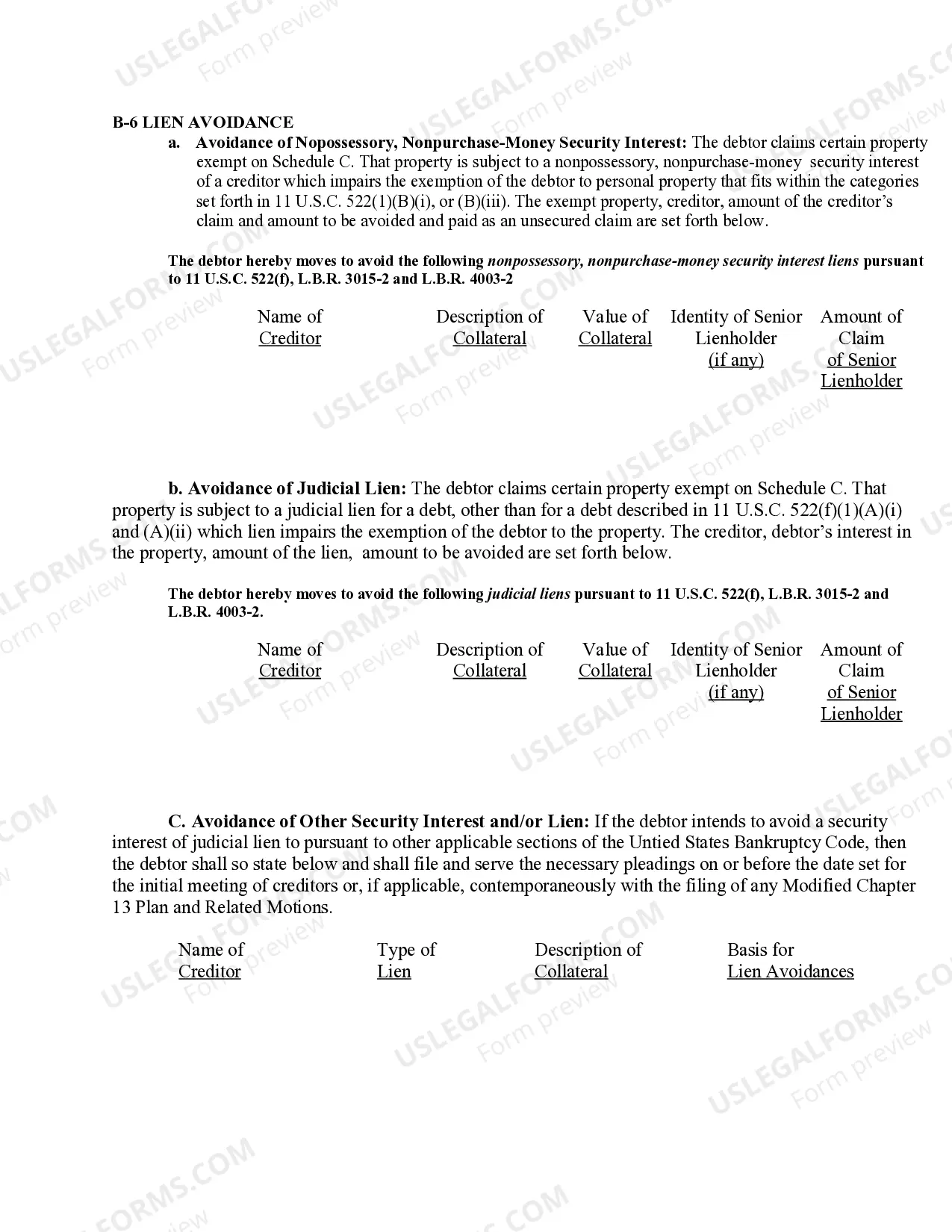 Preview Chapter 13 Plan and Related Motions
