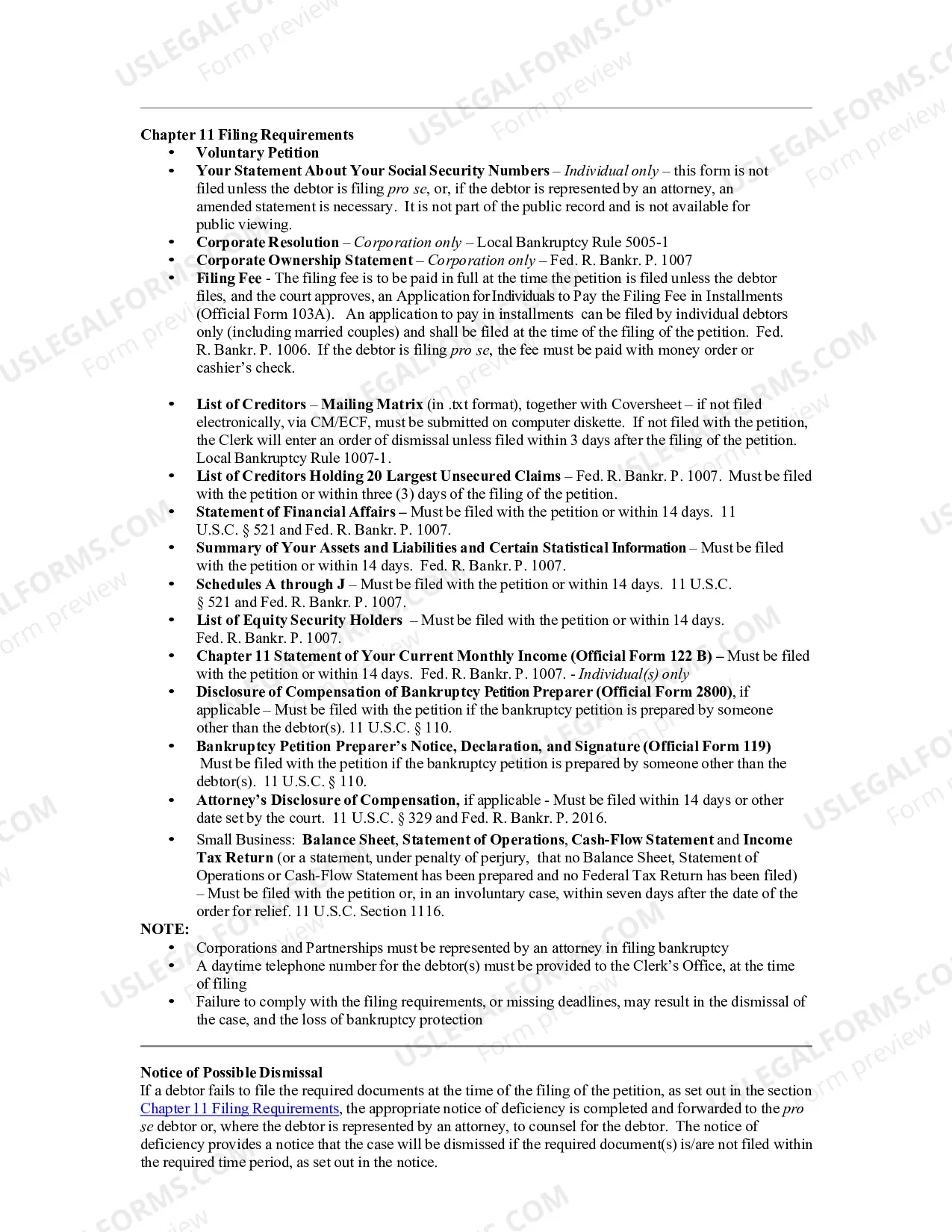 Preview Filing For Bankruptcy Without An Attorney-Guidelines & Requirements to Assist Pro Se (Self-Filer) Debtors