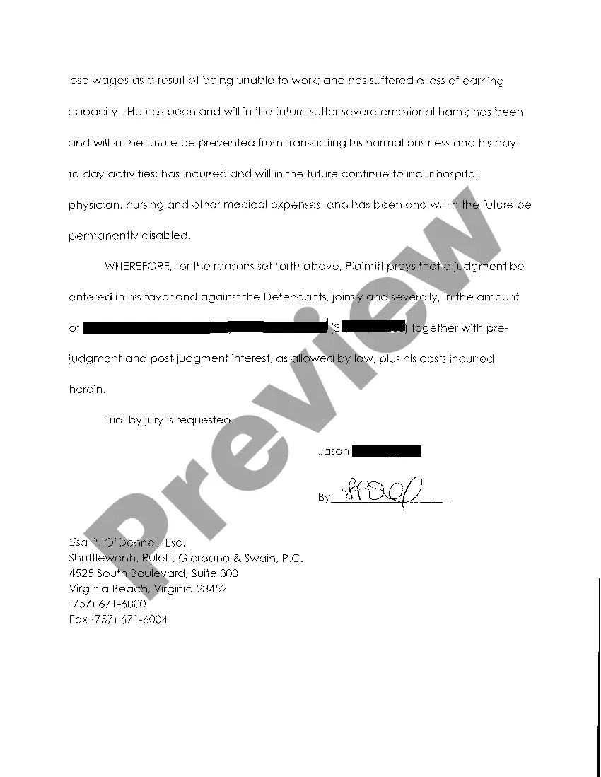 Preview Motion for Judgment