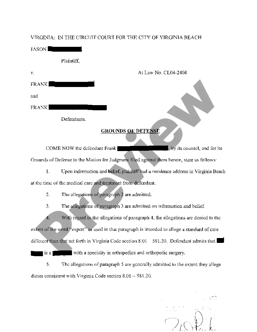 Preview Motion for Judgment