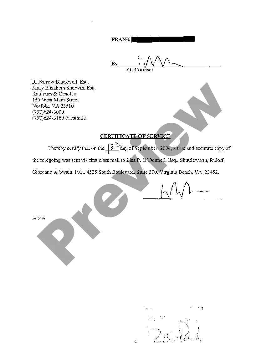 Preview Motion for Judgment