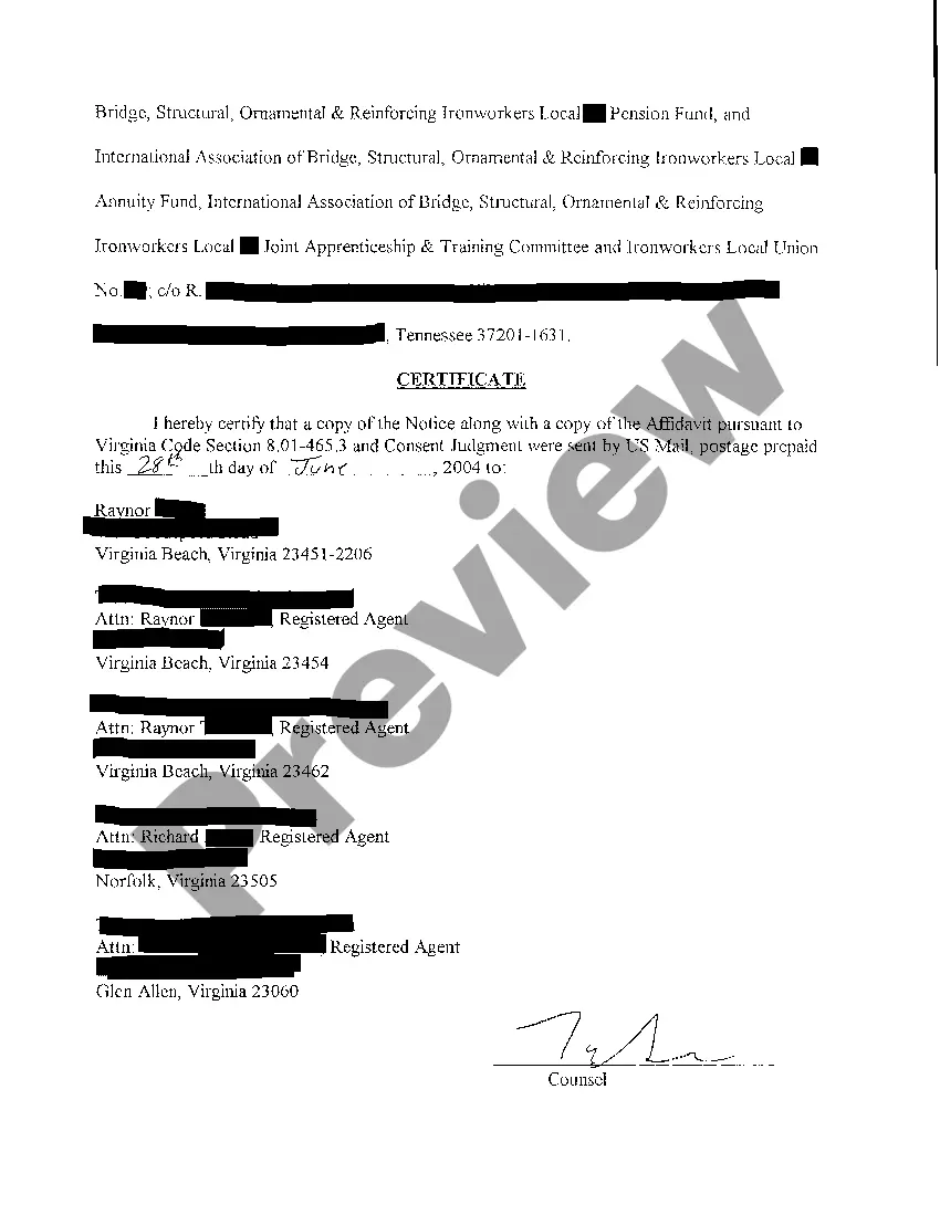 Preview A03 Notice of Order for Garnishment