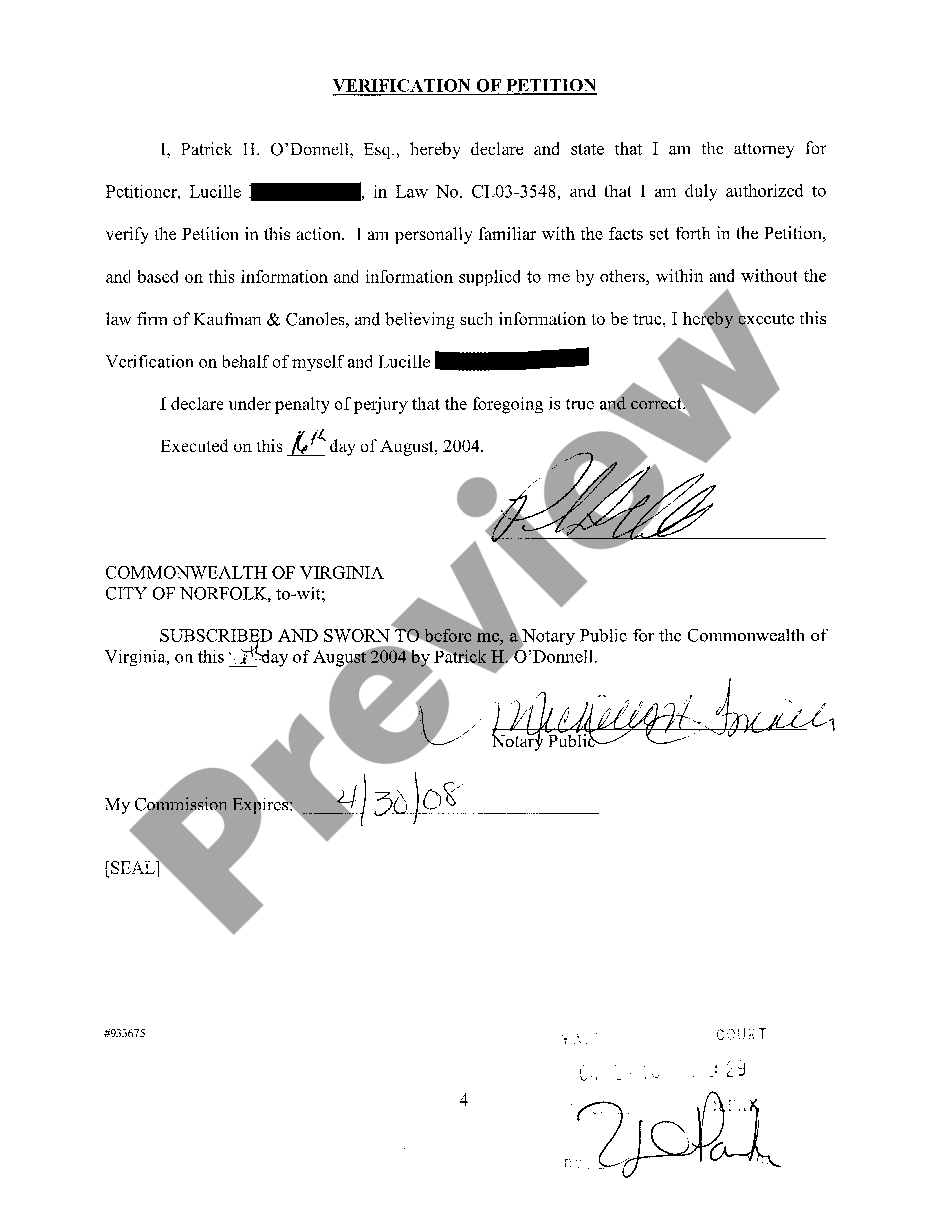 Writ Of Mandamus Form Virginia For Child | US Legal Forms