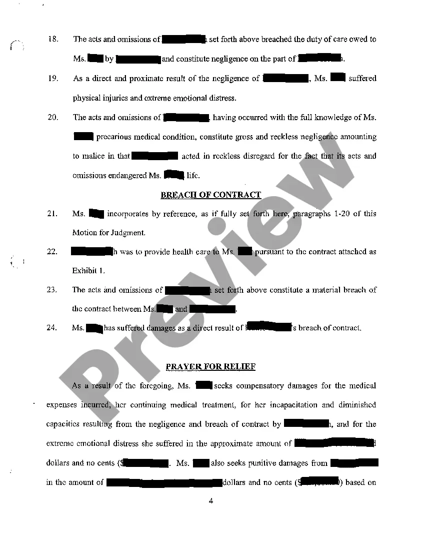 Preview A02 Exhibit regarding Writ of Mandamus Motion for Judgment