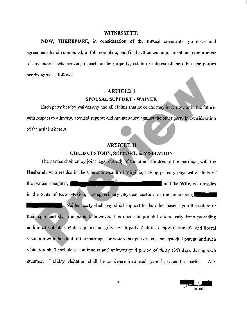Get A02 Recitals regarding Complaint for Divorce Preview A02 Recitals regarding Complaint for Divorce