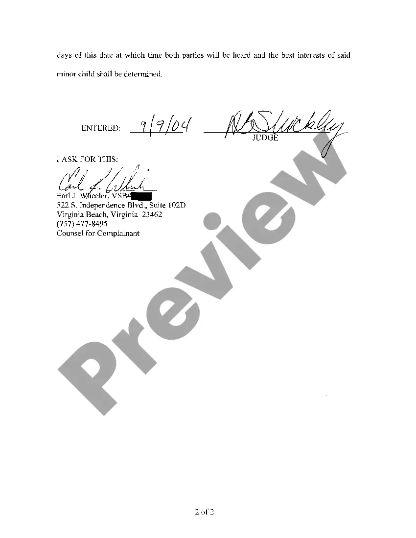 Get A05 Order for Temporary Custody Preview A05 Order for Temporary Custody