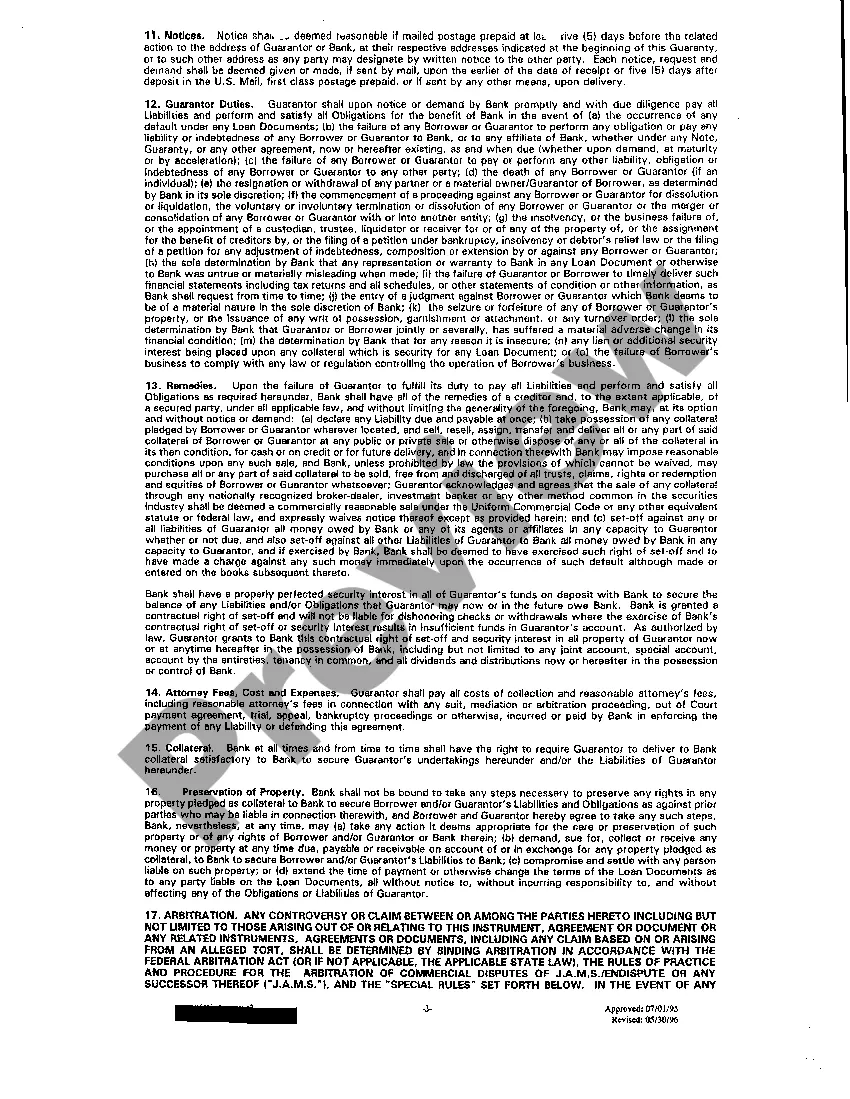 Preview A02 Continuing And Unconditional Guaranty