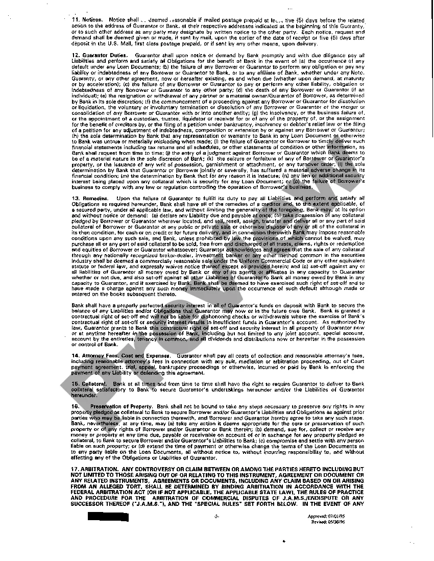 Preview A02 Continuing And Unconditional Guaranty