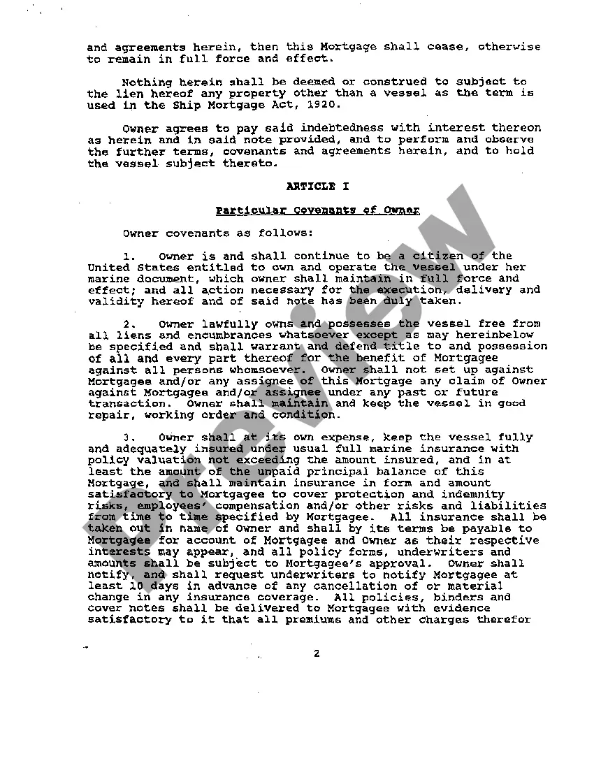 Preview A03 First Preferred Ship Mortgage