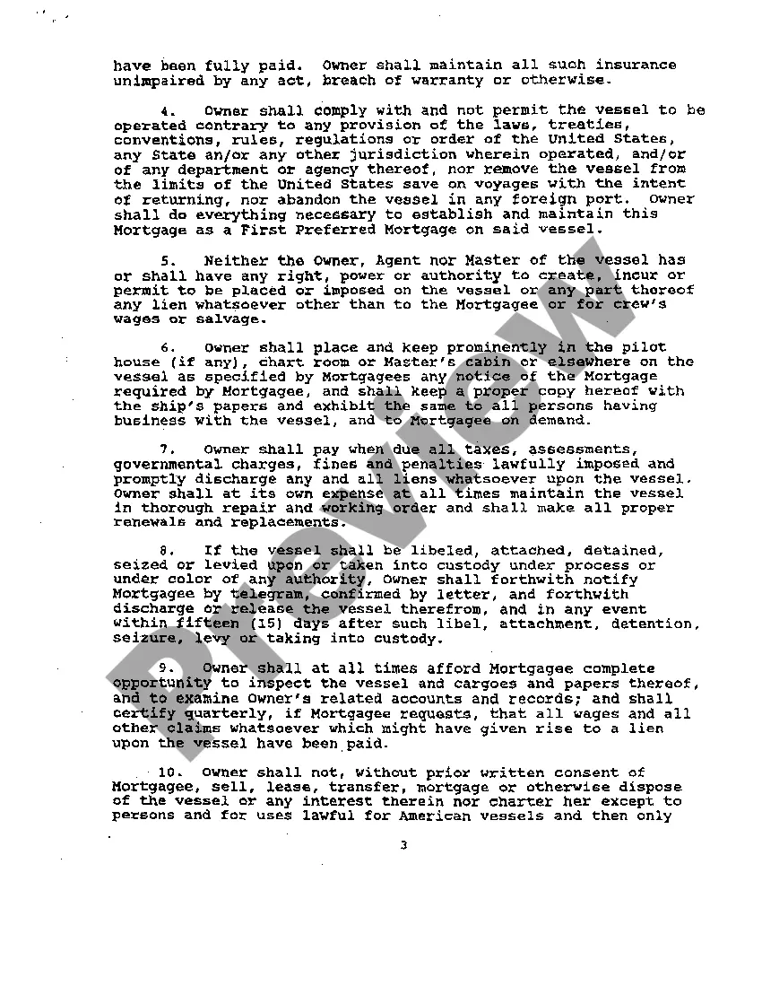 Preview A03 First Preferred Ship Mortgage