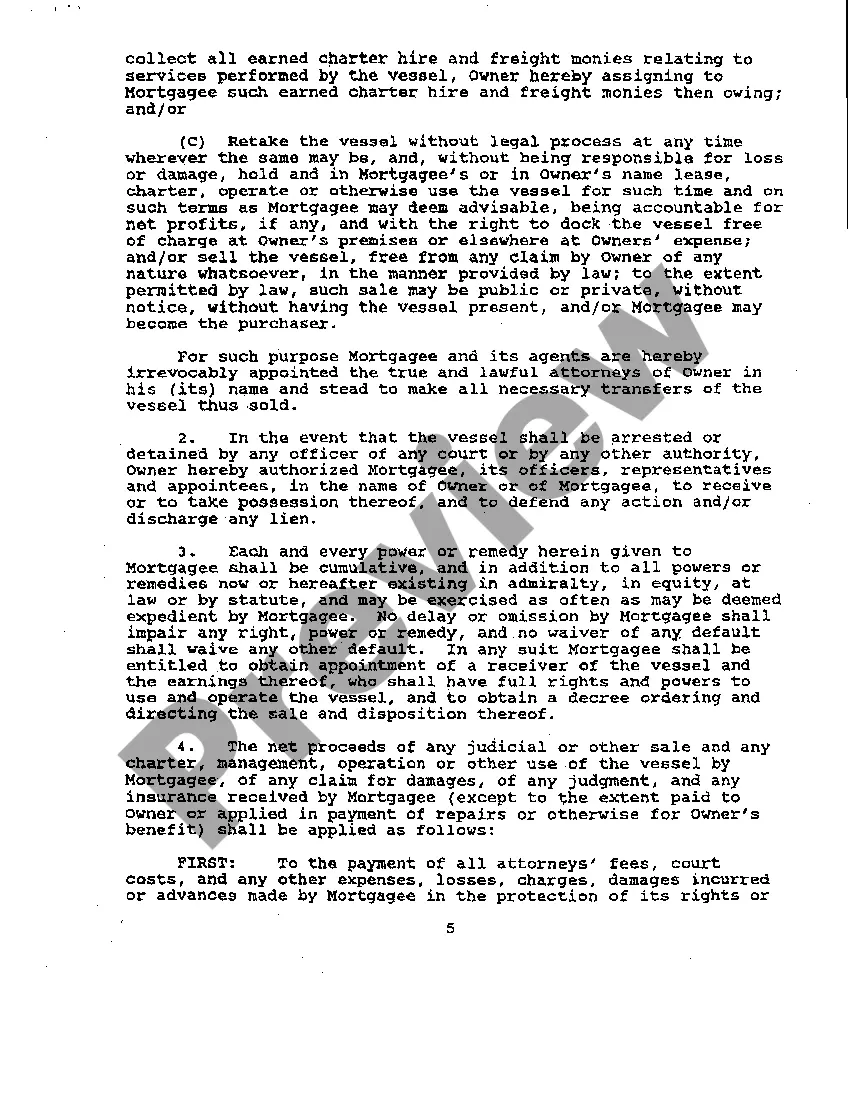 Preview A03 First Preferred Ship Mortgage