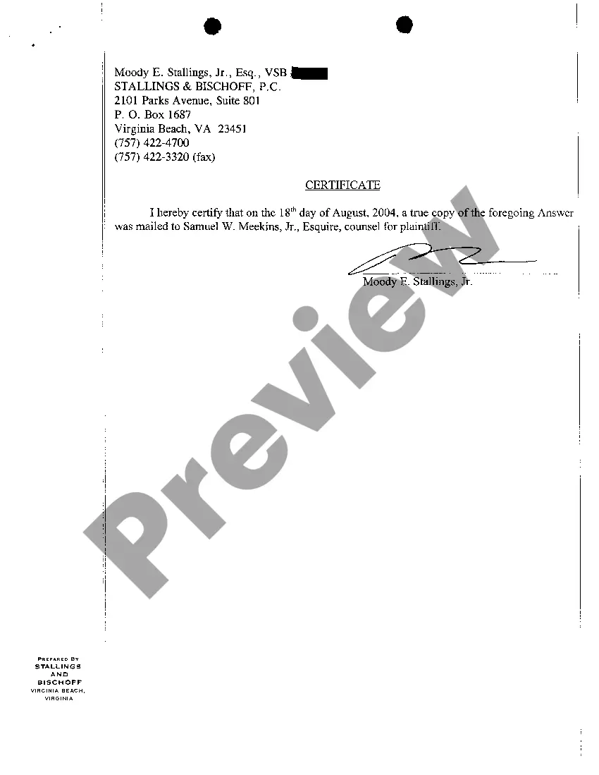 Preview A02 Answer regarding Judicial Dissolution