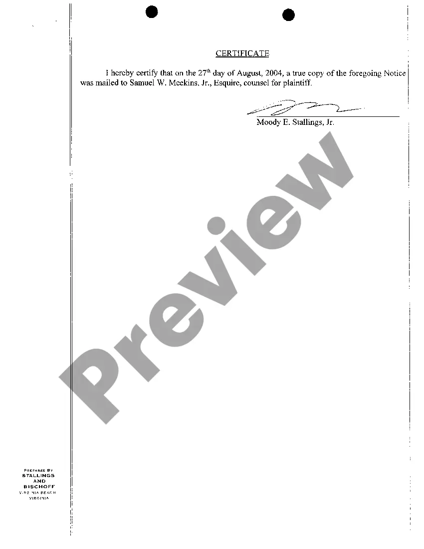 Preview A05 Notice regarding Judicial Dissolution