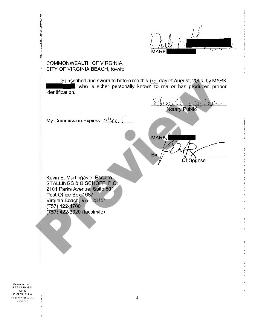 Preview A01 Bill of Complaint for Specific Performance regarding Real Estate