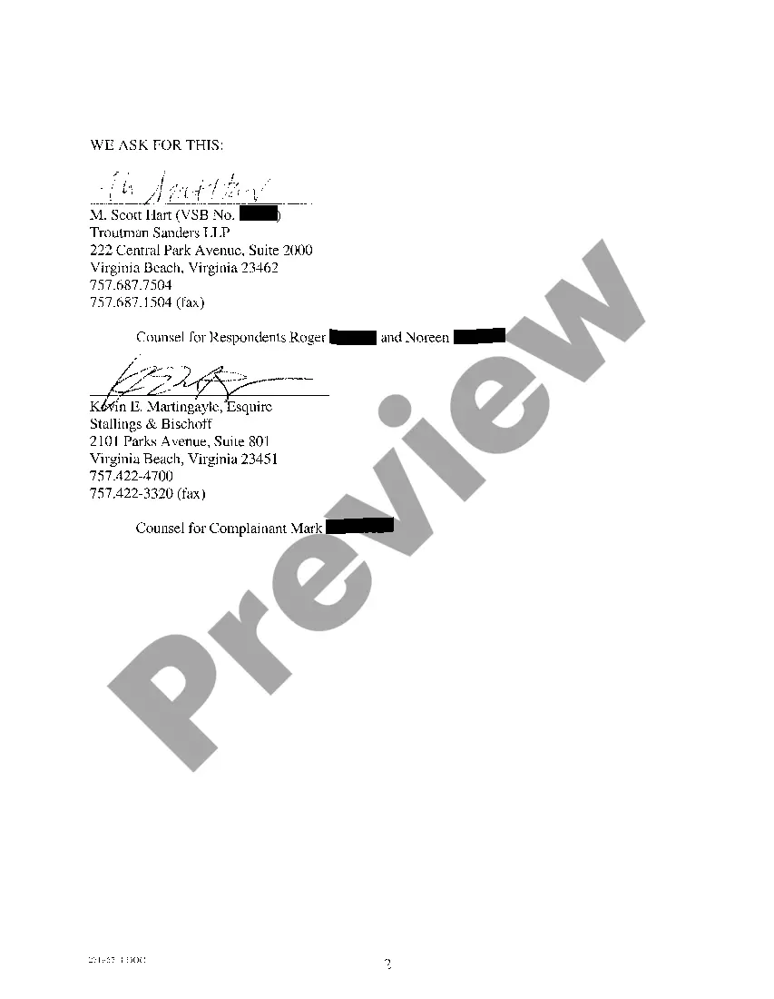 Get A05 Order Granting Petitioner's Motion Enjoining Respondent's Encumbering Real Estate Preview A05 Order Granting Petitioner's Motion Enjoining Respondent's Encumbering Real Estate