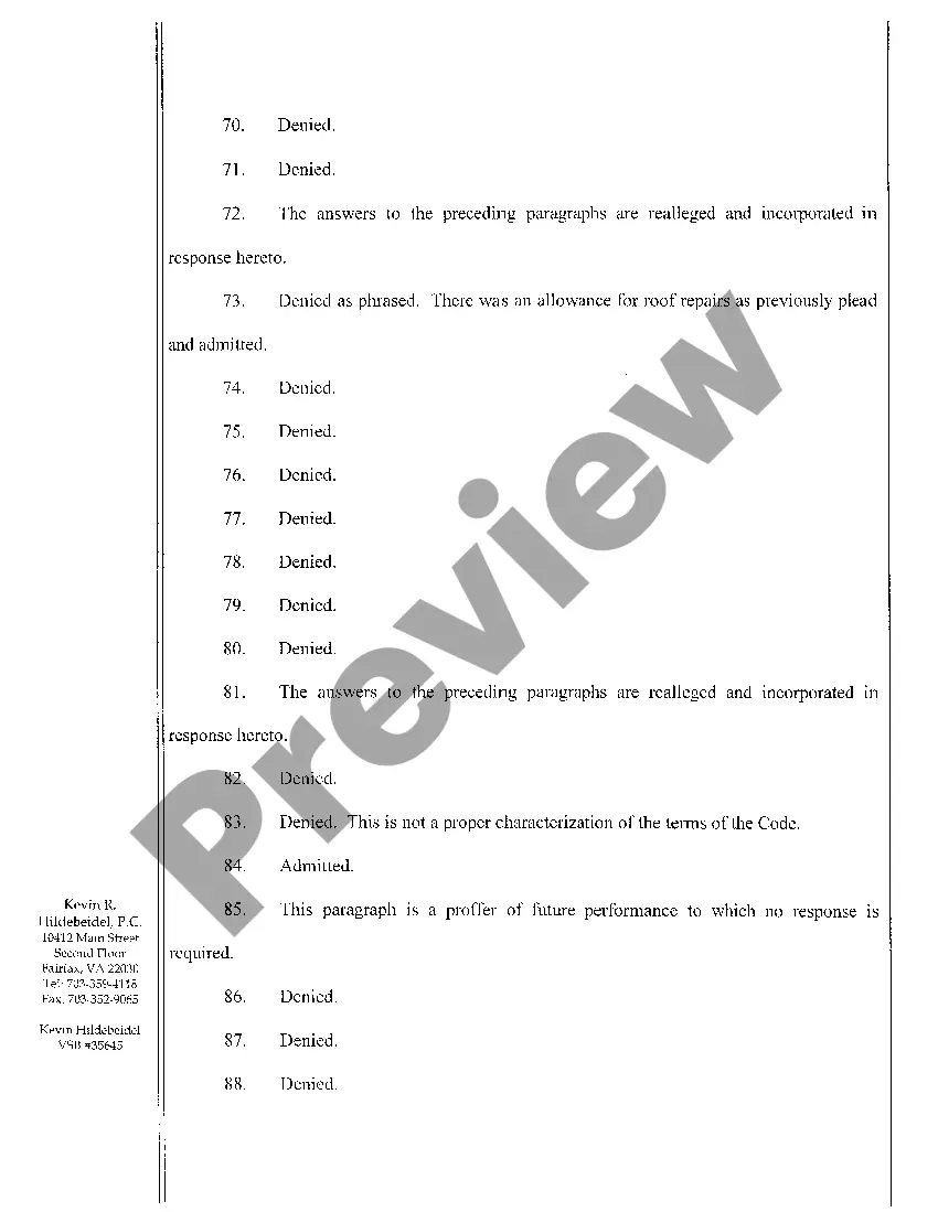 Get A02 Answer to Complaint for Preliminary and Permanent Injunction Preview A02 Answer to Complaint for Preliminary and Permanent Injunction