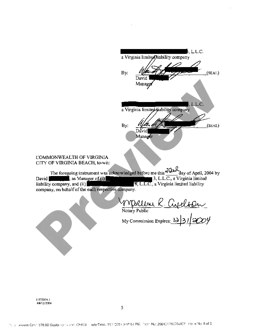 Preview First Change or Modification To Credit Line Deed of Trust And Assignment of Rents And Leases