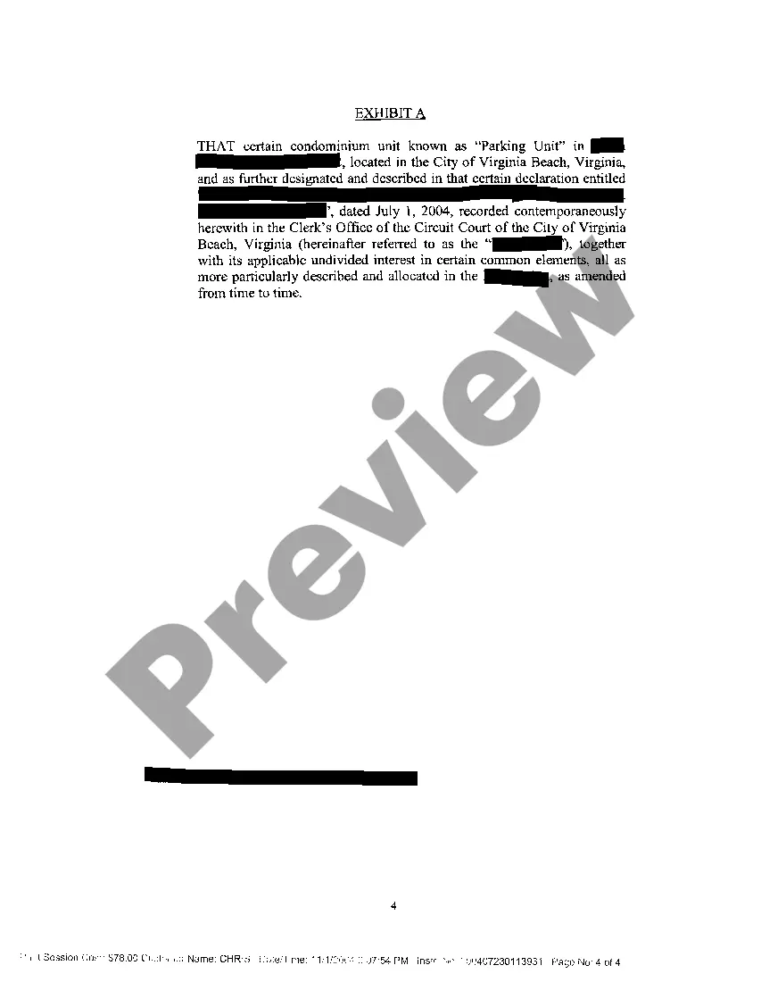 Preview First Release From Master Declaration of Covenants And Restrictions