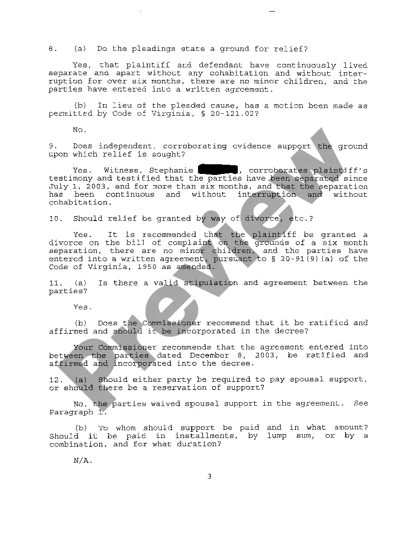 Preview A06 Report of Commissioner in Chancery