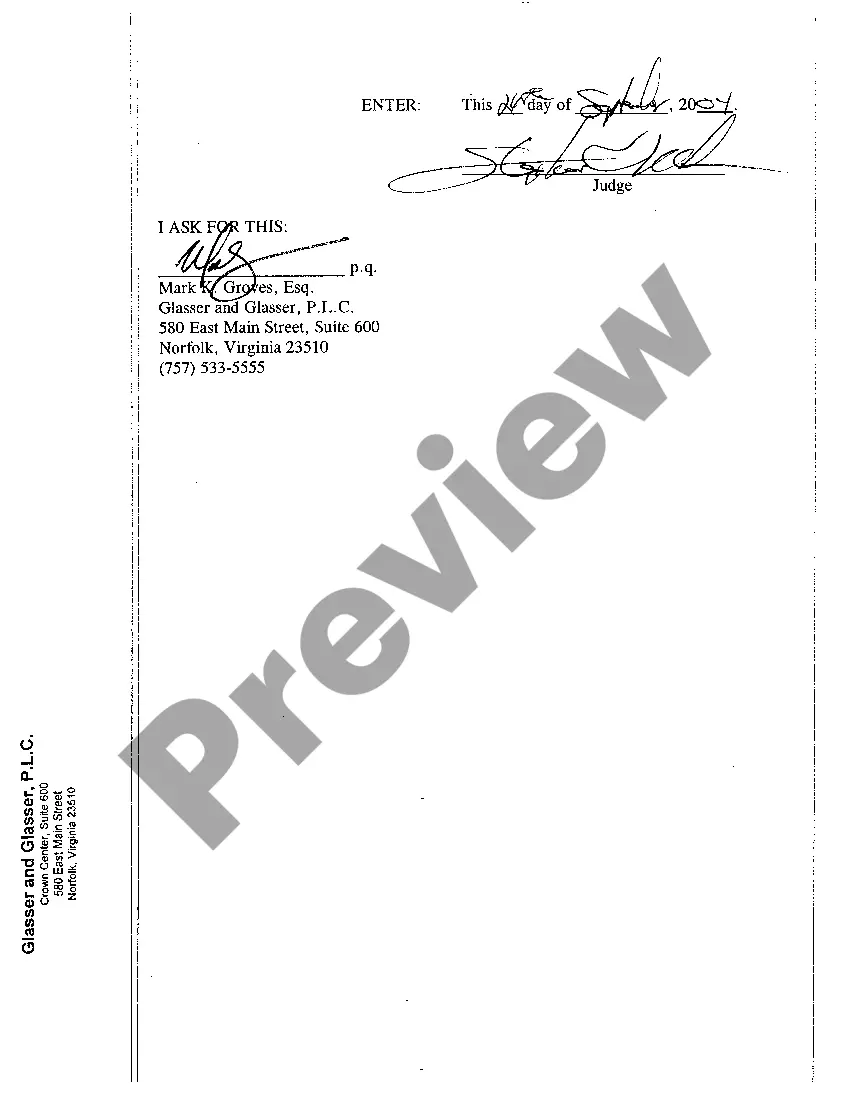 Preview A05 Order for Default Judgment