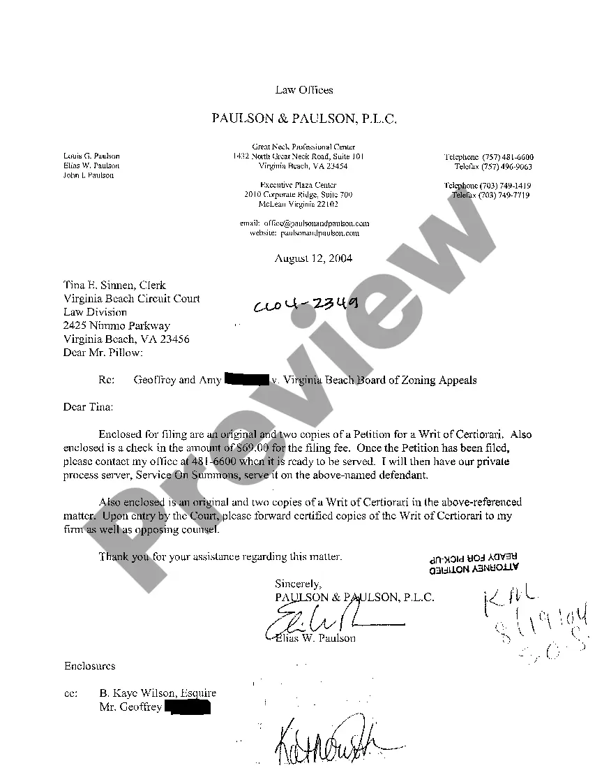 Get A02 Writ of Certiorari Preview A02 Writ of Certiorari