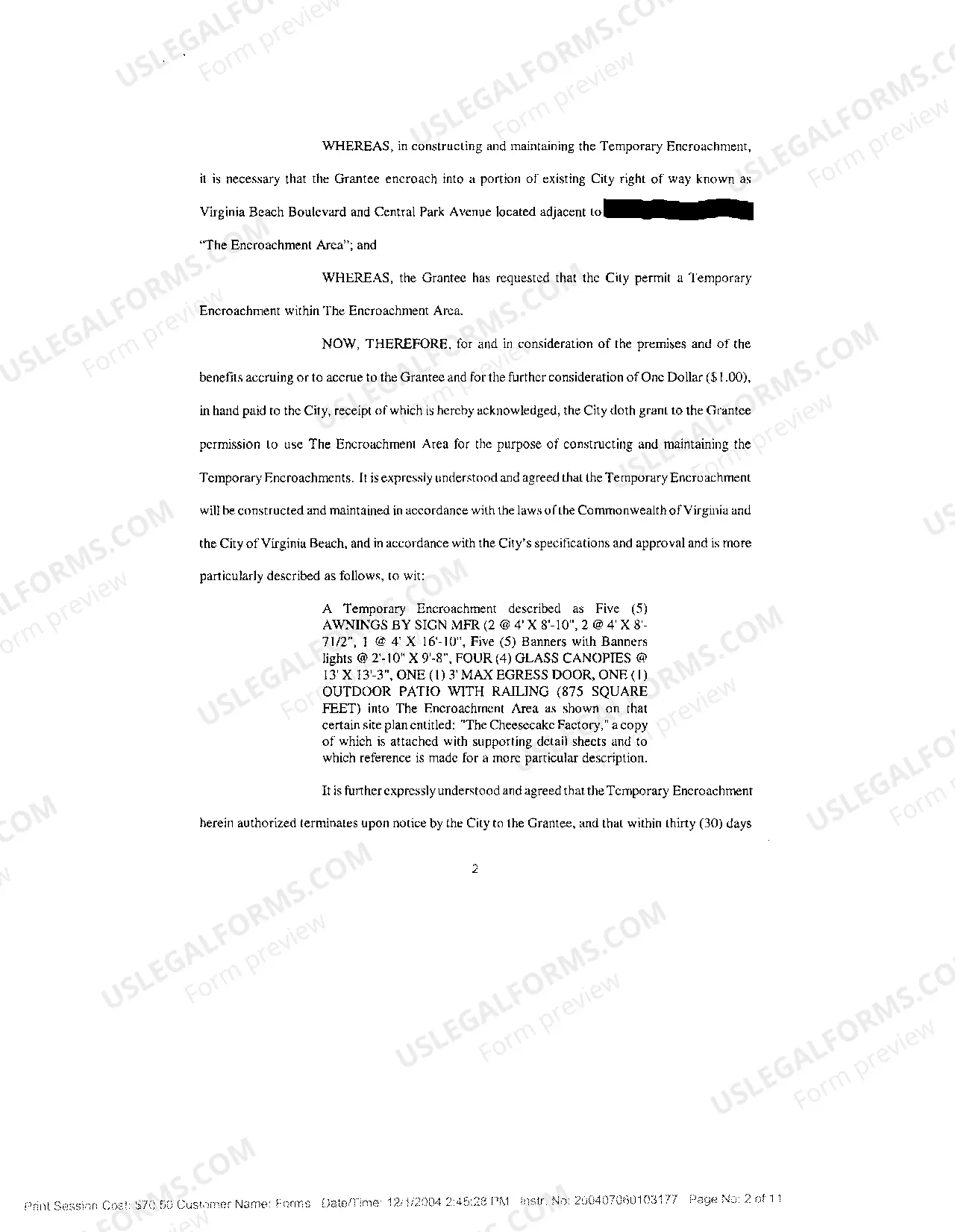 Preview Commercial Lease Agreement