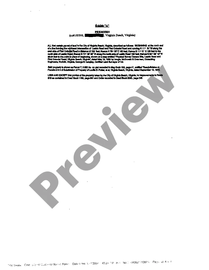 Preview Assignment And Assumption of Lease