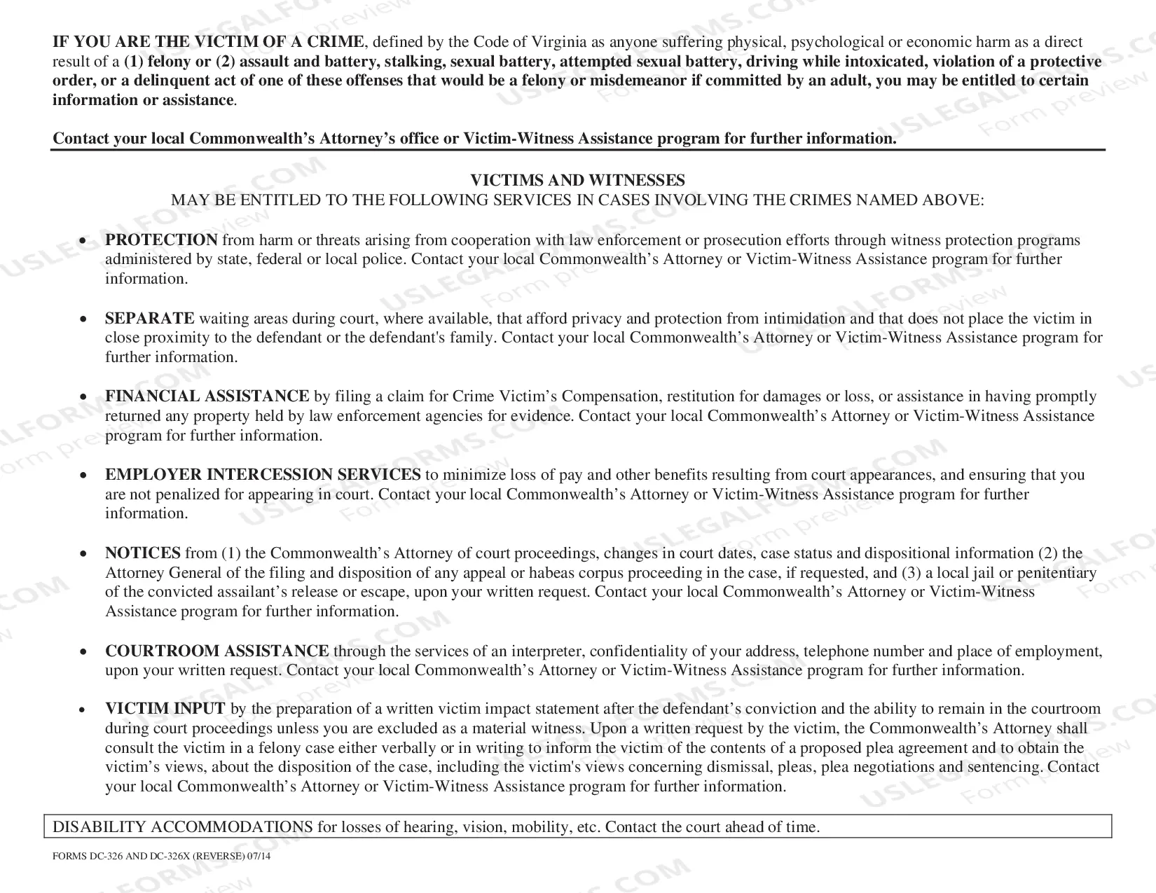 Preview Subpoena for Witnesses
