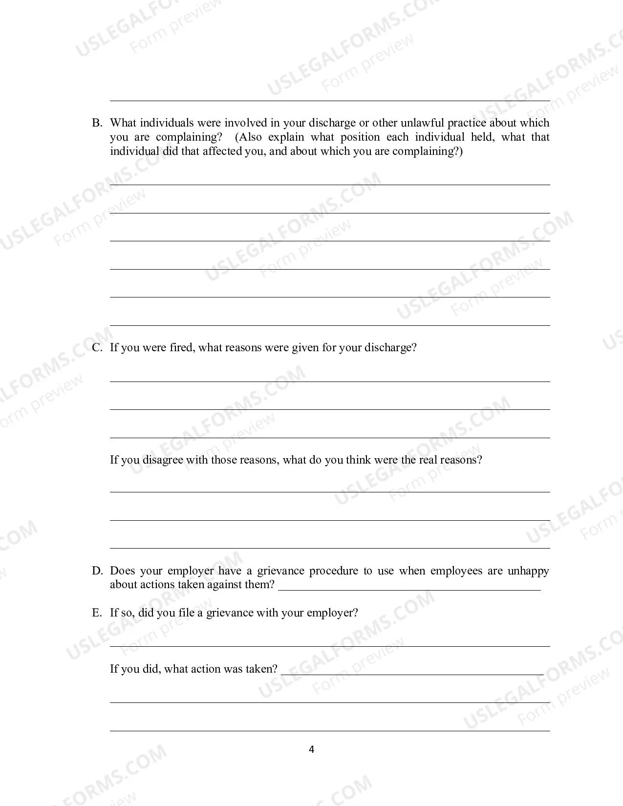 Preview EEOC Complaint