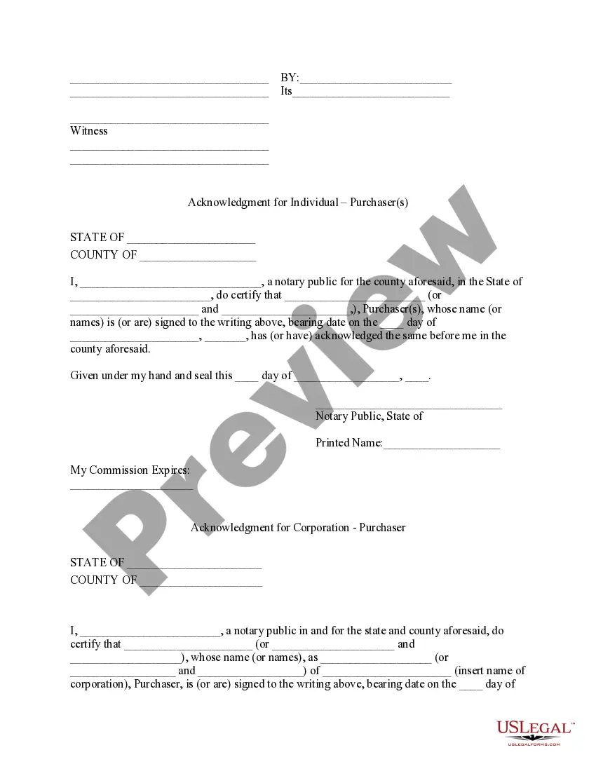 Preview Virginia Timber Sale Contract