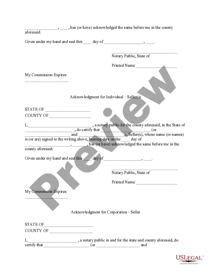 Preview Virginia Timber Sale Contract
