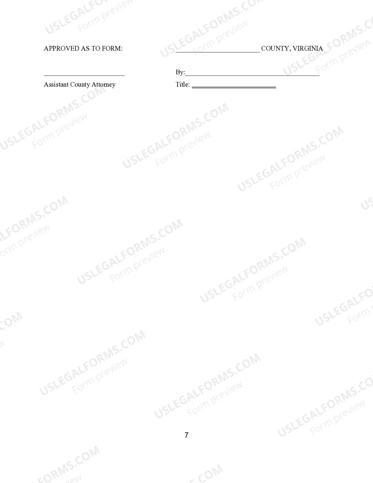 Preview Deed of Open Space Easement