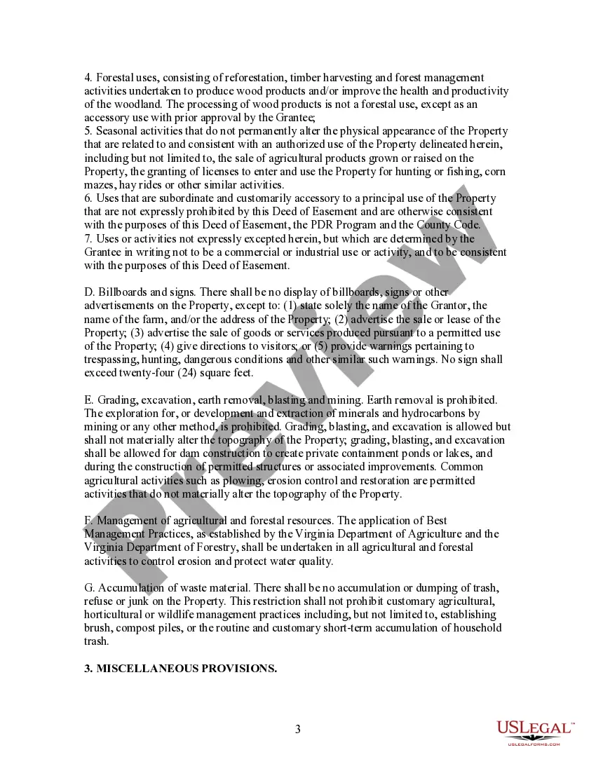 Get Deed of Easement to the Government Preview Deed of Easement to the Government