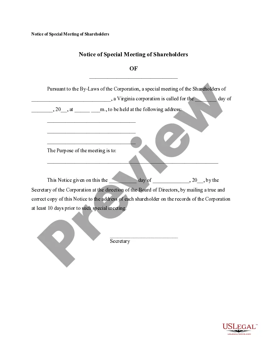 Preview Notices, Resolutions, Simple Stock Ledger and Certificate