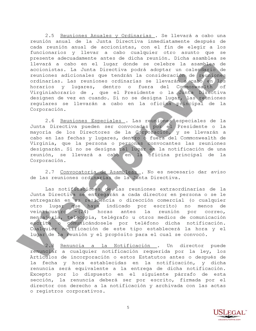 Preview Estatutos Sociales