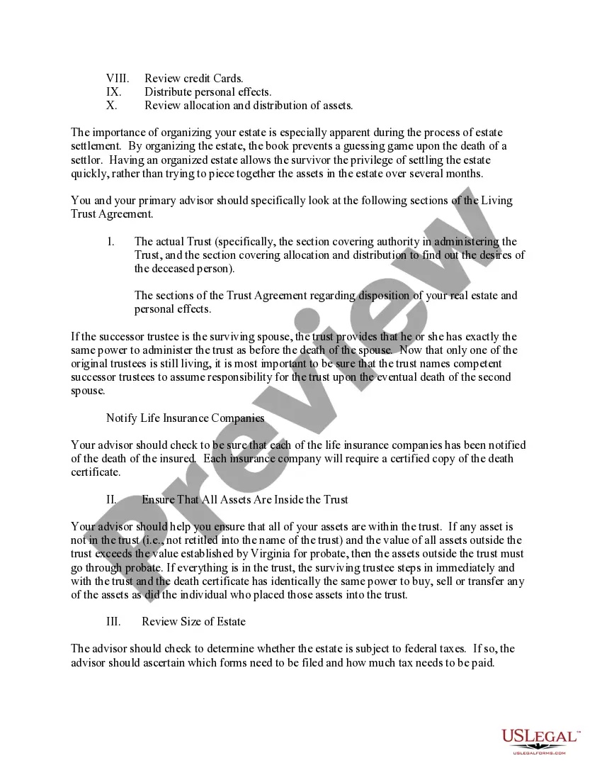Get Settlor and Trustee Instructions for Revocable Trust Preview Settlor and Trustee Instructions for Revocable Trust