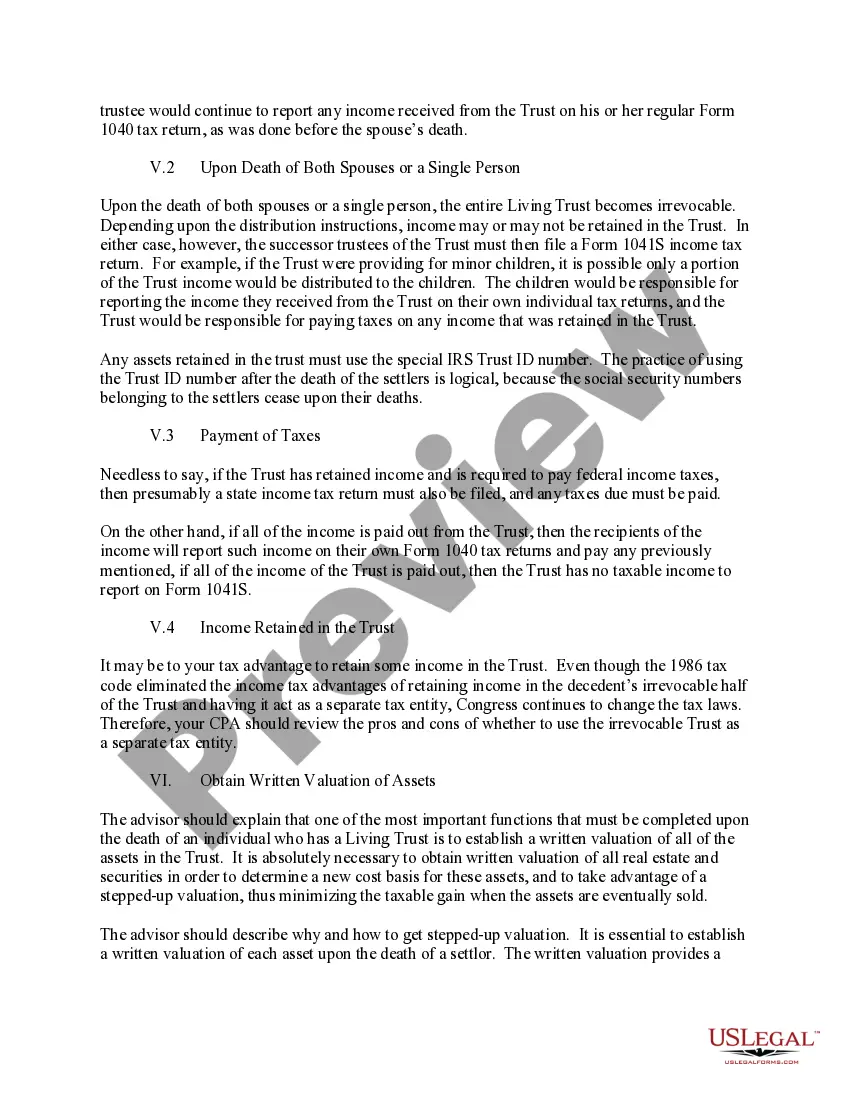 Get Settlor and Trustee Instructions for Revocable Trust Preview Settlor and Trustee Instructions for Revocable Trust