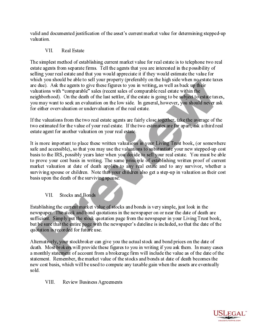 Get Settlor and Trustee Instructions for Revocable Trust Preview Settlor and Trustee Instructions for Revocable Trust