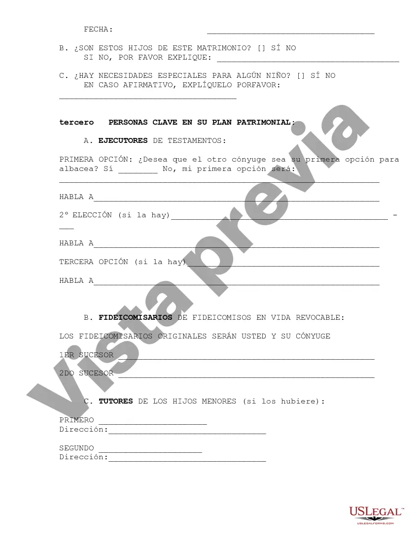 Preview Cuestionario de confianza