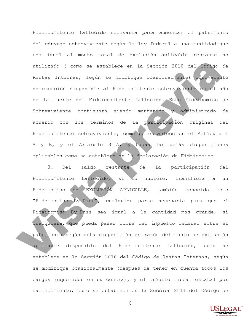 Preview Confianza de vida